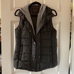 Vest with hood